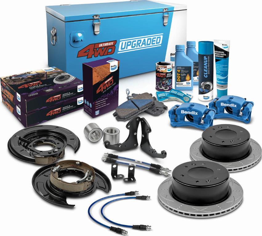 Bendix-AU U4WD-D2D300R+2 - Kit freno per elevate prestazioni autozon.pro