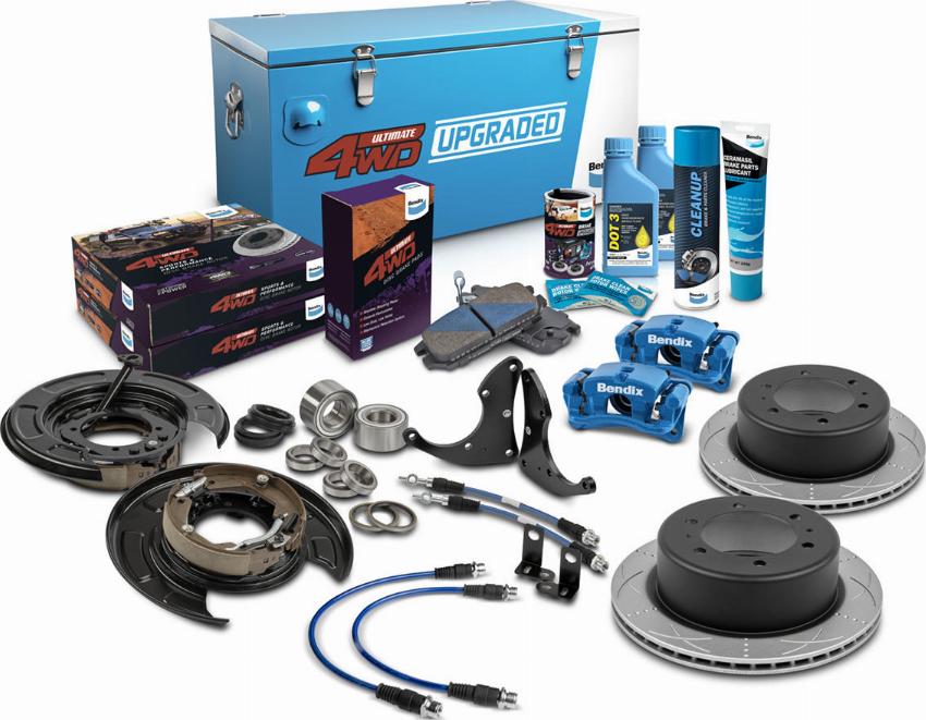 Bendix-AU U4WD-D2D303R+2 - Kit freno per elevate prestazioni autozon.pro