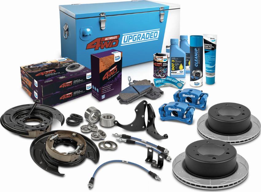 Bendix-AU U4WD-D2D307R - Kit freno per elevate prestazioni autozon.pro