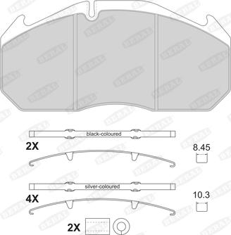 Beral 2905330004145674 - Kit pastiglie freno, Freno a disco autozon.pro