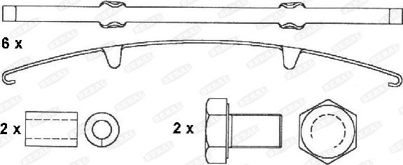 Beral 2903028004145504 - Kit pastiglie freno, Freno a disco autozon.pro