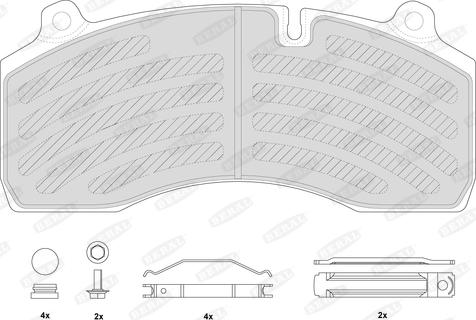 Beral 2918130004145814 - Kit pastiglie freno, Freno a disco autozon.pro