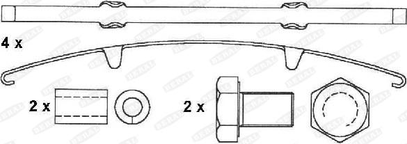 Beral 2913130004145684 - Kit pastiglie freno, Freno a disco autozon.pro