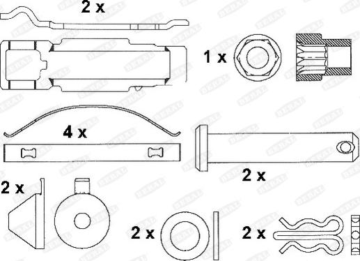 Beral 2917130004145694 - Kit pastiglie freno, Freno a disco autozon.pro