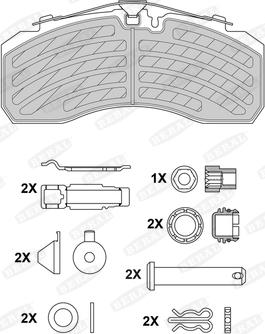 Beral 2925330004145674 - Kit pastiglie freno, Freno a disco autozon.pro