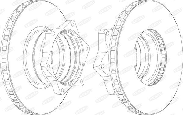 Beral BCR165A - Discofreno autozon.pro