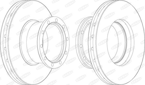 Beral BCR113A - Discofreno autozon.pro