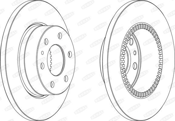 Beral BCR316A - Discofreno autozon.pro