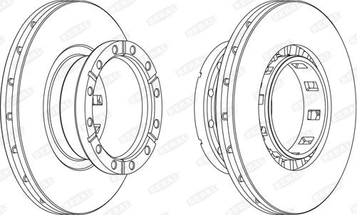 Beral BCR318A - Discofreno autozon.pro