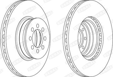 Beral BCR335A - Discofreno autozon.pro