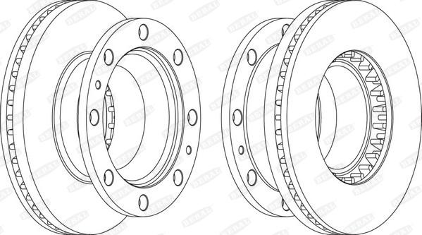 Beral BCR248A - Discofreno autozon.pro