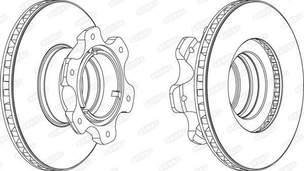 Beral BCR209A - Discofreno autozon.pro