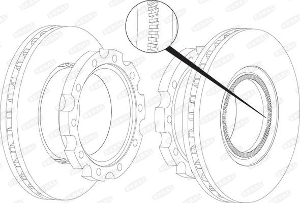 Beral BCR223A - Discofreno autozon.pro