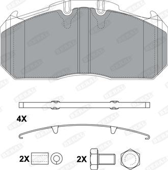 Beral BCV29131BK - Kit pastiglie freno, Freno a disco autozon.pro