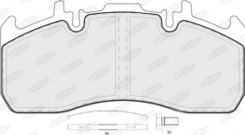 Beral BCV29173TK - Kit pastiglie freno, Freno a disco autozon.pro