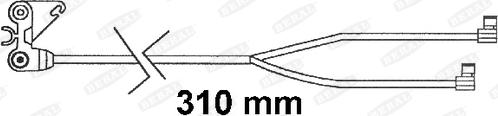 Beral FAI160 - Contatto segnalazione, Usura past. freno / mat. d'attrito autozon.pro