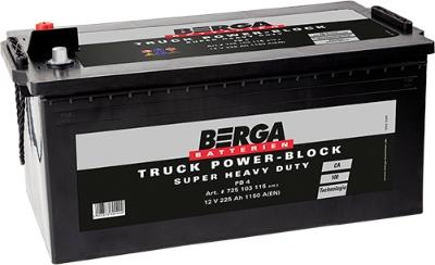 BERGA 725103115A792 - Batteria avviamento autozon.pro