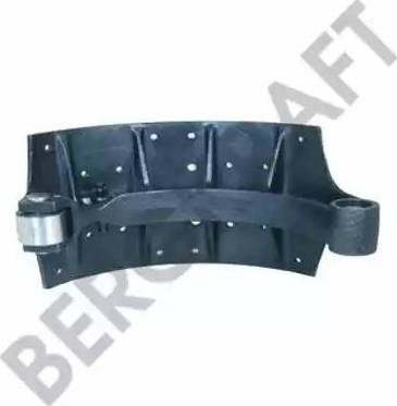 BergKraft BK9002356 - Kit ganasce freno autozon.pro