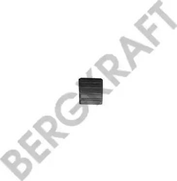 BergKraft BK2924821SP - Rivestimento pedale, Pedale frizione autozon.pro