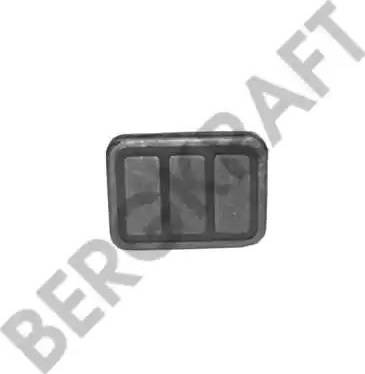 BergKraft BK2928121SP - Rivestimento pedale, Pedale frizione autozon.pro