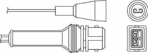 BorgWarner (BERU) OZH017 - Sonda lambda autozon.pro