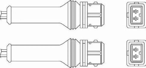 BorgWarner (BERU) OZH166 - Sonda lambda autozon.pro