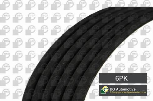 BGA 6PK695 - Cinghia Poly-V autozon.pro