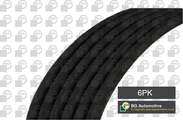 BGA 6PK1548 - Cinghia Poly-V autozon.pro