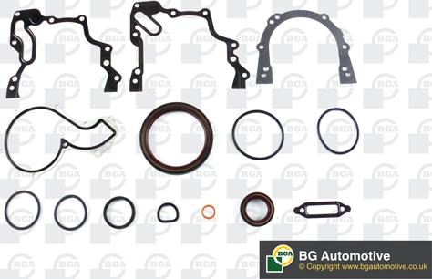 BGA CK9343 - Kit guarnizioni, Monoblocco autozon.pro