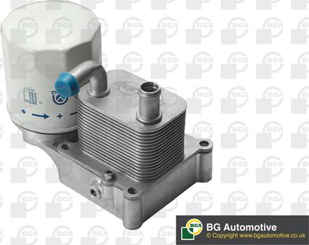 BGA CO2340 - Radiatore olio, Olio motore autozon.pro