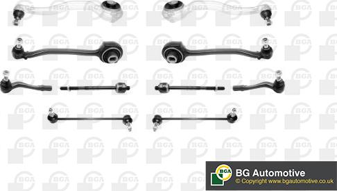 BGA KS5604 - Kit riparazione, Braccio trasversale autozon.pro