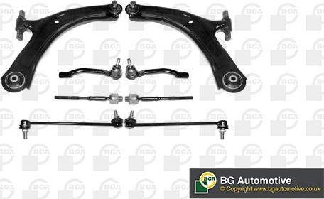 BGA KS6301 - Kit riparazione, Braccio trasversale autozon.pro