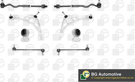 BGA KS0907 - Kit riparazione, Braccio trasversale autozon.pro