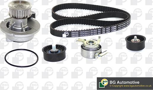 BGA TB9500CPK-2 - Pompa acqua + Kit cinghie dentate autozon.pro