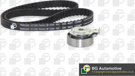 BGA TB9520K - Kit cinghie dentate autozon.pro