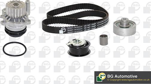 BGA TB9607CPK - Pompa acqua + Kit cinghie dentate autozon.pro