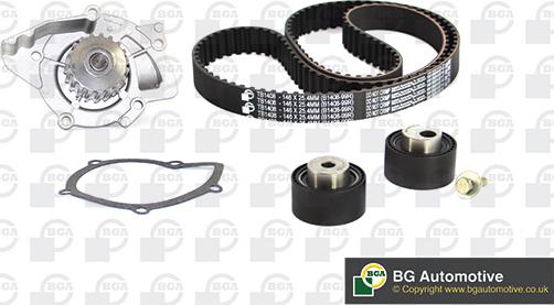 BGA TB6704CPK - Pompa acqua + Kit cinghie dentate autozon.pro