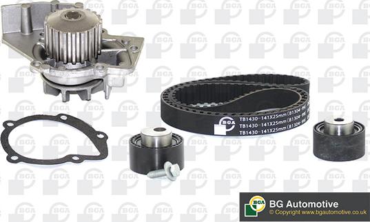 BGA TB6701CPK - Pompa acqua + Kit cinghie dentate autozon.pro