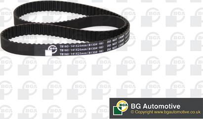 BGA TB0160 - Cinghia dentata autozon.pro