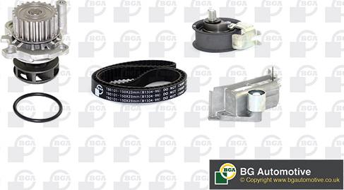 BGA TB0107CPK - Pompa acqua + Kit cinghie dentate autozon.pro