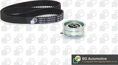 BGA TB0110K - Kit cinghie dentate autozon.pro