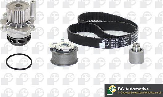 BGA TB0120CPK-1 - Pompa acqua + Kit cinghie dentate autozon.pro