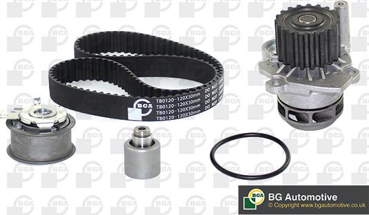 BGA TB0120CPK-3 - Pompa acqua + Kit cinghie dentate autozon.pro