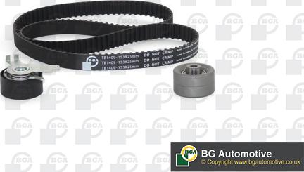 BGA TB1409K - Kit cinghie dentate autozon.pro