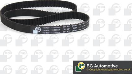 BGA TB1409 - Cinghia dentata autozon.pro