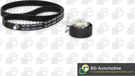 BGA TB1400K - Kit cinghie dentate autozon.pro