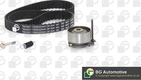 BGA TB2501K - Kit cinghie dentate autozon.pro