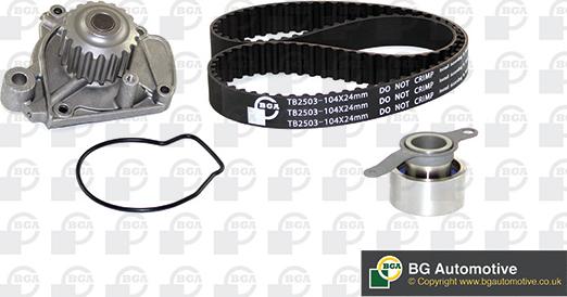 BGA TB2503CPK-1 - Pompa acqua + Kit cinghie dentate autozon.pro