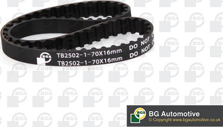 BGA TB2502-1 - Cinghia dentata autozon.pro