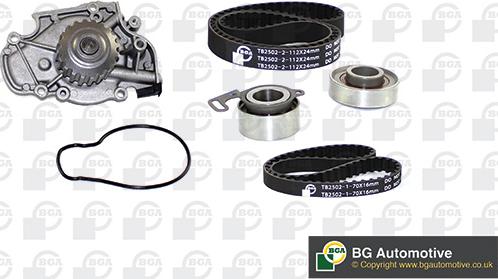 BGA TB2502CPK - Pompa acqua + Kit cinghie dentate autozon.pro